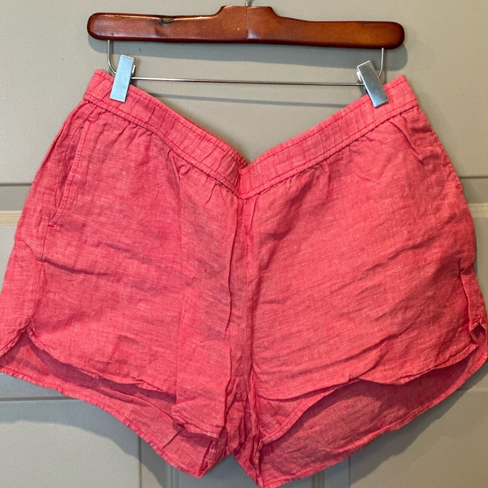 vineyard vines pull on linen short